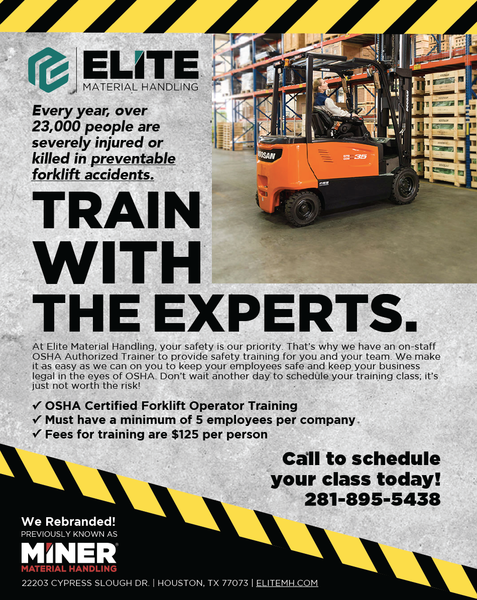 Manufacturer Promotions Elite Material Handling